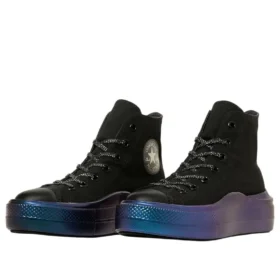 Chuck Taylor All Star Light PLTS ��� Holosole Hi ”Black Aurora Black”