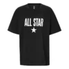 Chuck Taylor All Star Logo T-shirt, asiatiska storlekar ”Svart/Vit”