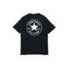 Chuck Taylor All Star Logo-tryck Rund hals Sportig kortärmad ”Svart”
