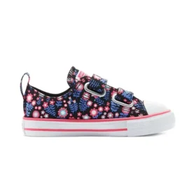 Chuck Taylor All Star Low ”Blommig lila-rosa”