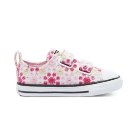 Chuck Taylor All Star Low Top Embroidery ”Pink Yellow”