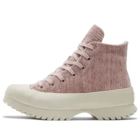 Chuck Taylor All Star Lugged 2.0 High ”Striped Knit – Stone Mauve”