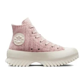 Chuck Taylor All Star Lugged 2.0 High ”Striped Knit – Stone Mauve”
