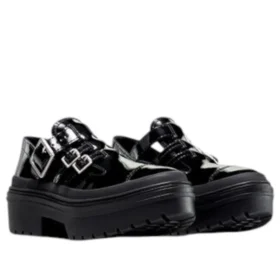 Chuck Taylor All Star Lugged Heel Mary Jane ”Black”