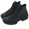 Chuck Taylor All Star Lugged Heel Platform Hi ”Black”