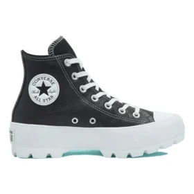 Chuck Taylor All Star Lugged Leather High ”Black White”
