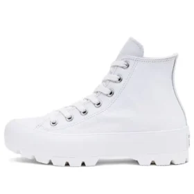 Chuck Taylor All Star Lugged Leather High ”White”