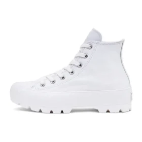 Chuck Taylor All Star Lugged Leather High ”White”