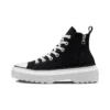 Chuck Taylor All Star Lugged Lift Platform High ”Svart Vit”