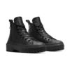 Chuck Taylor All Star Lugged Lift Platform Läder ”Svart”