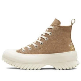 Chuck Taylor All Star Lugged Platform 2.0 High ”Autumn Embroidery – Sand Dune”