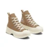 Chuck Taylor All Star Lugged Platform 2.0 High ”Autumn Embroidery – Sand Dune”