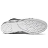 Chuck Taylor All Star Mission-V Läder Högt Skinn Svart Vit Vågmönstrad Sula ”Black White”