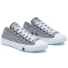 Chuck Taylor All Star Mission-V Low Top Svart Vit Vågmönster ”Svart Vit”