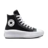 Chuck Taylor All Star Move Platform High ”Leather – Black”