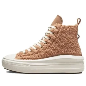 Chuck Taylor All Star Move Platform High ”Sherpa – Champagne Tan”