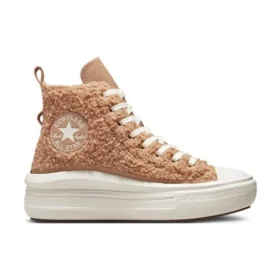 Chuck Taylor All Star Move Platform High ”Sherpa – Champagne Tan”