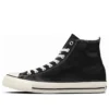 Chuck Taylor All Star Olivgrönt läder High Top ”Black”