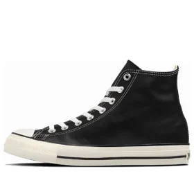 Chuck Taylor All Star Olivgrönt läder High Top ”Black”