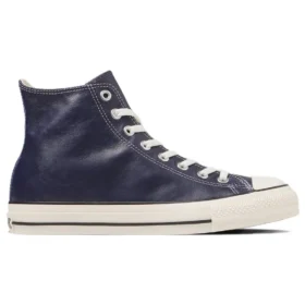 Chuck Taylor All Star Olivgrönt läder High Top ”Navy”