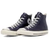 Chuck Taylor All Star Olivgrönt läder High Top ”Navy”