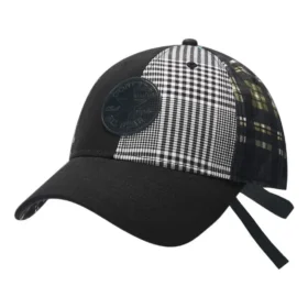 Chuck Taylor All Star Patch Plaid Cap ”Svart”