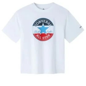 Chuck Taylor All Star Patch Standard Fit T-shirt Asiatisk storlek ”Vit”