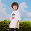 Chuck Taylor All Star Patch Standard Fit T-shirt Asiatisk storlek ”Vit”