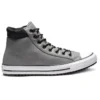 Chuck Taylor All Star PC läderhögskor grå ”Gray White”