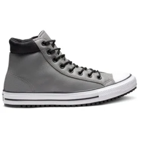 Chuck Taylor All Star PC läderhögskor grå ”Gray White”