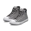 Chuck Taylor All Star PC läderhögskor grå ”Gray White”