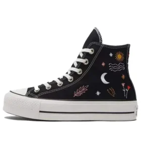 Chuck Taylor All Star Platform High ”It’s Okay To Wander – Black”