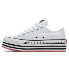 Chuck Taylor All Star Platform Layer Low ”Logo Play – White”