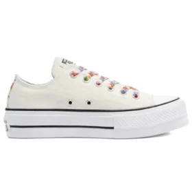 Chuck Taylor All Star Platform Low ”Floral Print – Egret”