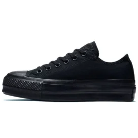 Chuck Taylor All Star Platform Low ”Triple Black”