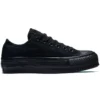 Chuck Taylor All Star Platform Low ”Triple Black”