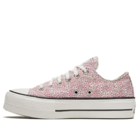 Chuck Taylor All Star Platform Low ”Vintage Floral – Egret”