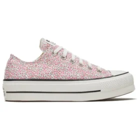 Chuck Taylor All Star Platform Low ”Vintage Floral – Egret”