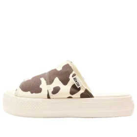 Chuck Taylor All Star Platform Slides ”Cowspot Off-White”