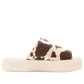 Chuck Taylor All Star Platform Slides ”Cowspot Off-White”