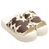 Chuck Taylor All Star Platform Slides ”Cowspot Off-White”