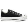 Chuck Taylor All Star Platform Slip med tjock sula ”Svart Vit”
