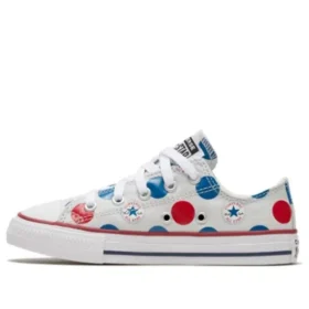 Chuck Taylor All Star Polka Dots ”White Blue Red”