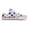 Chuck Taylor All Star Polka Dots ”White Blue Red”