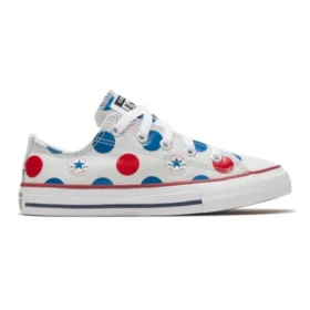 Chuck Taylor All Star Polka Dots ”White Blue Red”
