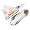 Chuck Taylor All Star Pride High ”White Chaos Fuchsia”