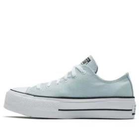 Chuck Taylor All Star Renew Canvas Thick Sole Light Blue Sneakers ”Blue White”