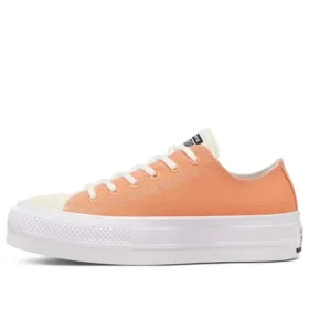 Chuck Taylor All Star Renew Cotton Platform Low ”Fuel Orange”