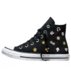 Chuck Taylor All Star Retro Embroidery ”Black New Found Bloom”