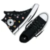 Chuck Taylor All Star Retro Embroidery ”Black New Found Bloom”